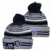 Oakland Raiders Team Logo Knit Hat YD (13),baseball caps,new era cap wholesale,wholesale hats